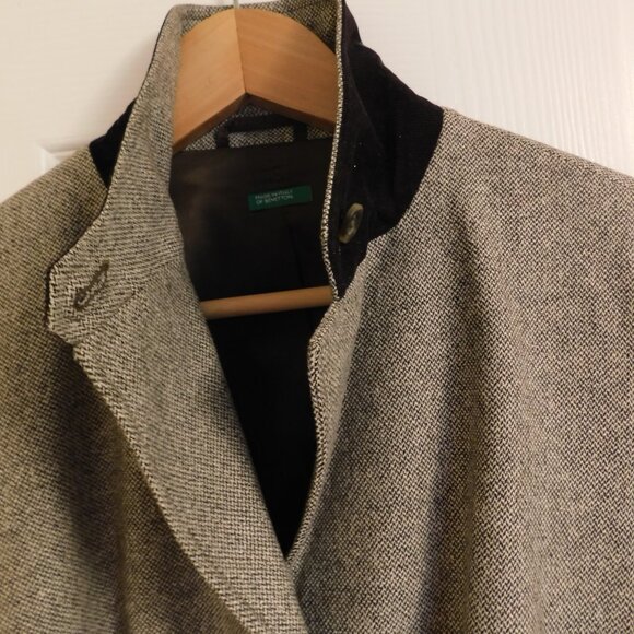 Vintage Benetton Skirt Suit, Size 10 - Picture 3 of 5